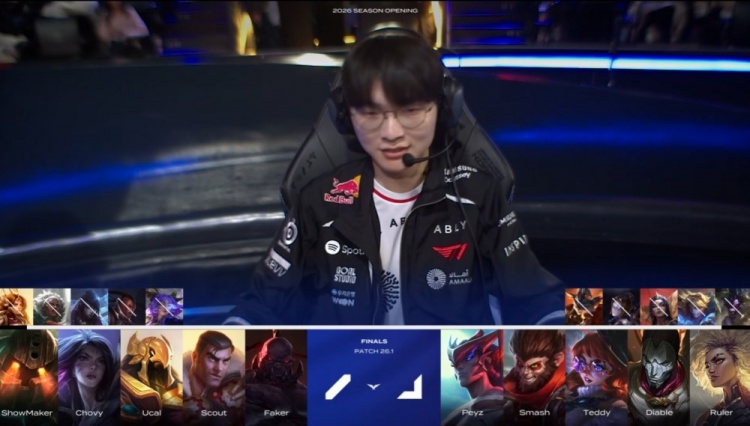 【蜗牛电竞】🎮LCK季前赛:Faker三杀赛恩大斧无情 MID队击败BOT队夺冠