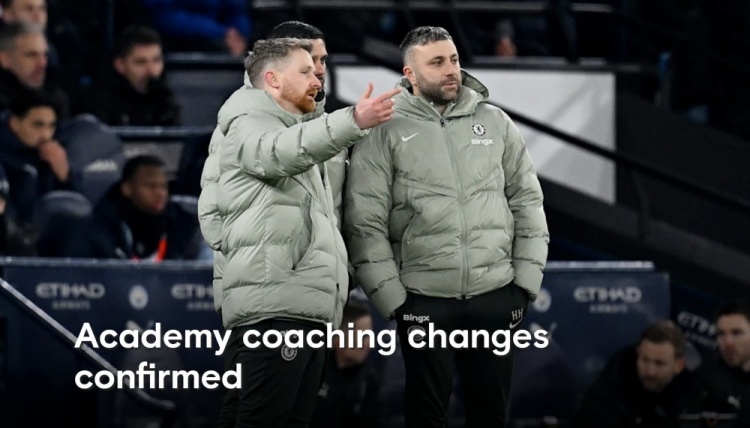 切尔西官方：接替麦克法兰，任命哈里·哈德森为俱乐部U21主帅