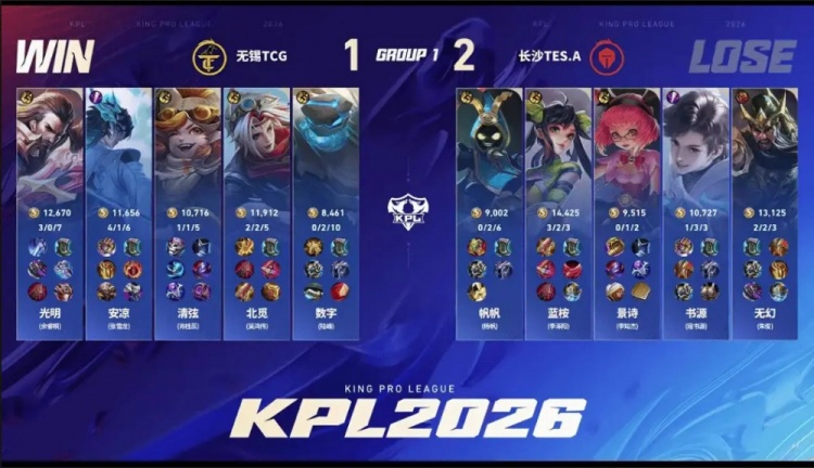 🎮长沙滔搏利剑出鞘！一路长虹横扫无锡TCG！ TES.A 3-1 TCG
