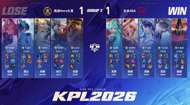 【蜗牛电竞】🎮鏖战五局终取胜！坦然面对老队友痛下狠手 Hero 3-2 JDG