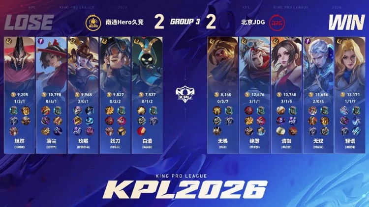 【蜗牛电竞】🎮鏖战五局终取胜！坦然面对老队友痛下狠手 Hero 3-2 JDG