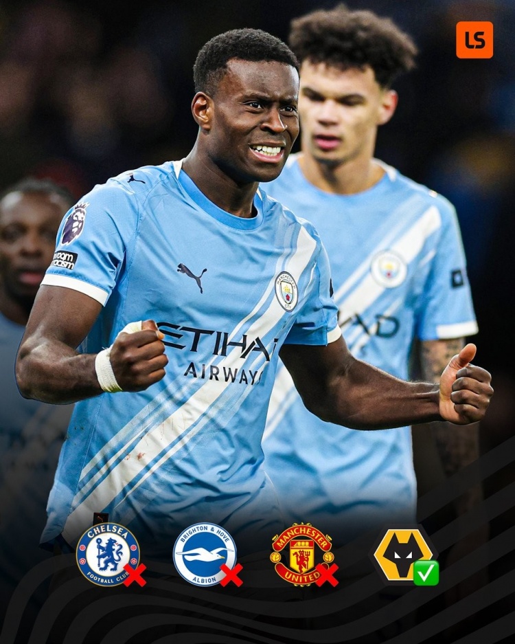 立竿见影！格伊帮助曼城完成零封，此前已连续3场英超未能做到