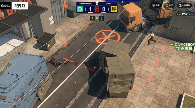 🎮2分翻给你看！s1mple逆风大狙顶住局势 BC大劣翻盘赢下自选图