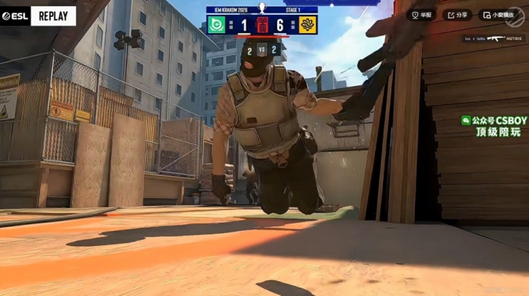 🎮2分翻给你看！s1mple逆风大狙顶住局势 BC大劣翻盘赢下自选图