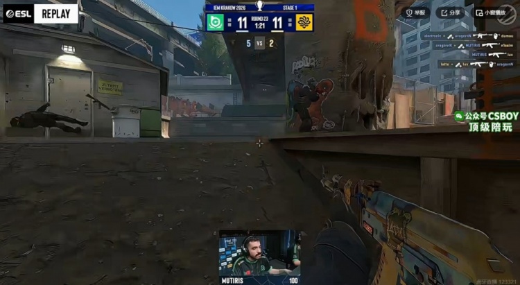 🎮2分翻给你看！s1mple逆风大狙顶住局势 BC大劣翻盘赢下自选图