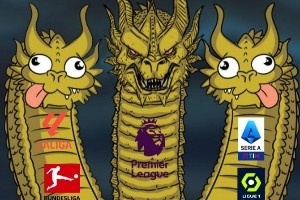 今日趣图：我不禁想问，欧冠前十有几队能稳进英超前五？