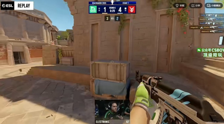 🎮这图没打过不ban？s1mple大狙四杀无力回天 BC输3D掉入败者组