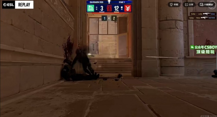 🎮这图没打过不ban？s1mple大狙四杀无力回天 BC输3D掉入败者组