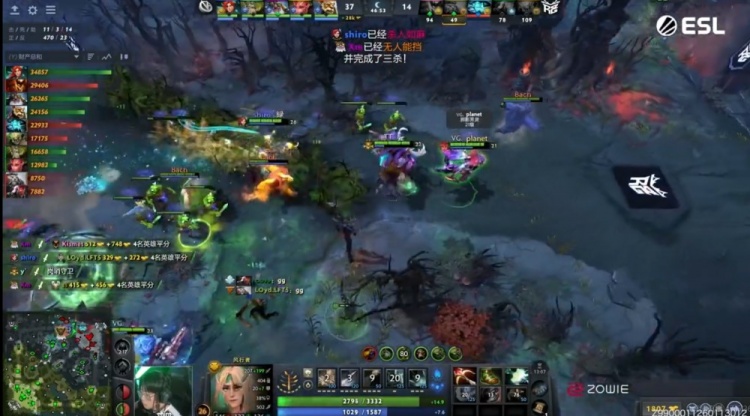 【蜗牛电竞】🎮ESL挑战者中国区:Xm火枪稳健+蓝猫如入无人之境 VG晋级胜决