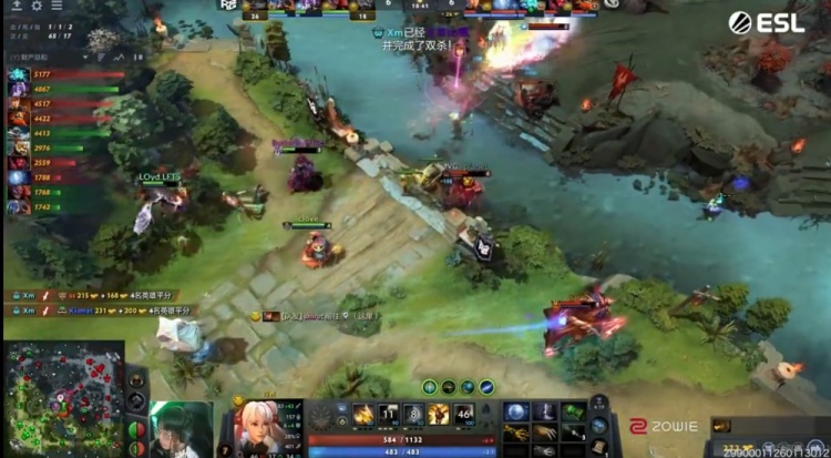 【蜗牛电竞】🎮ESL挑战者中国区:Xm火枪稳健+蓝猫如入无人之境 VG晋级胜决