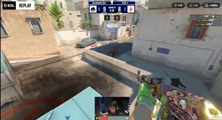 🎮sh1ro你别放炮了!magixx发威donk大狙四杀 Spirit加时赢图一