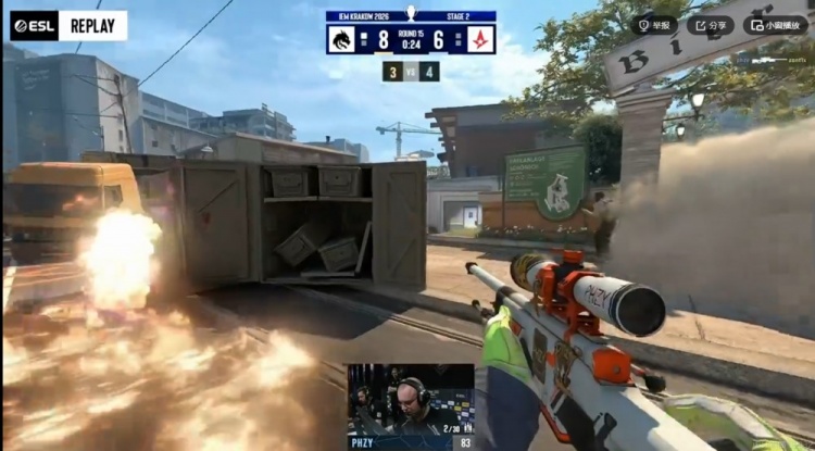 🎮zont1x下半苏醒!phzy独木难支 Spirit强势进攻击败Astralis