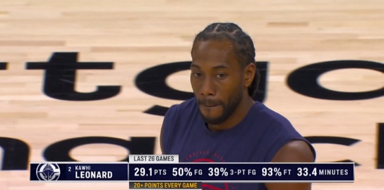 落选全明星！小卡过去26场：场均29.1分&全部20+ 命中率50/39/93%