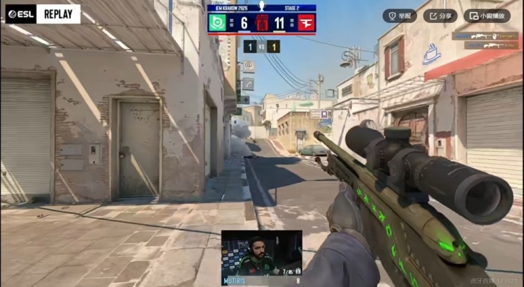 🎮指挥打第一怎么赢？s1mple连拿首杀无力回天 Faze赢下BC选图