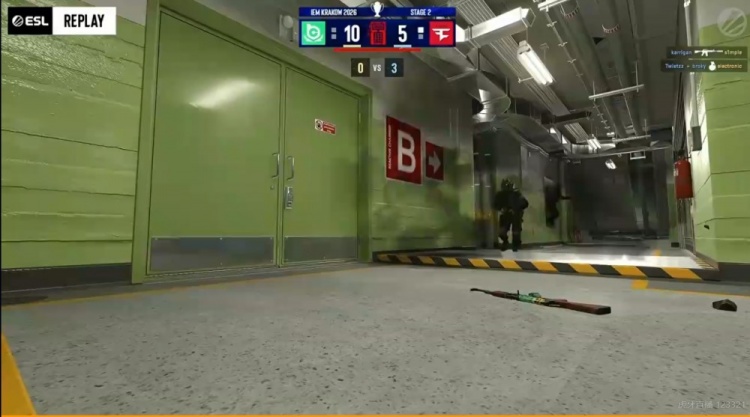 🎮broky独木难支！s1mple关键局四杀取分 BC全员发挥赢下图二