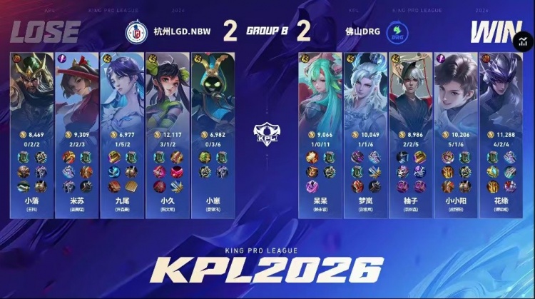 🎮LGD鏖战五局拿下DRG成功拿下积分优势！LGD 3-2 DRG【球盟会】