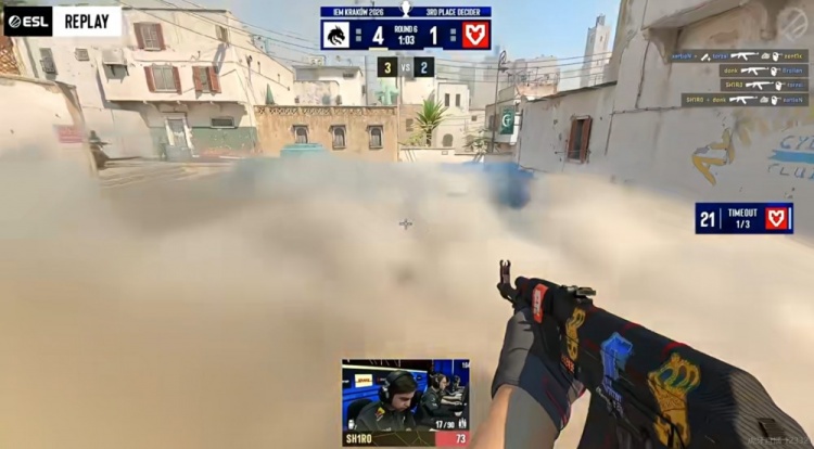 【QY球友会】🎮沙2是sh1ro的舒适区！吉米宝蓝毫无发挥 Spirit赢下自选图