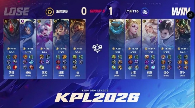 🎮战斗！狼队精彩对决博弈到底鏖战五局战胜TTG 狼队 3-2 TTG