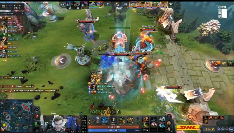 【蜗牛电竞】🎮各凭本事怎么玩?33朗戈大杀特杀 XG首局遭Tundra碾压