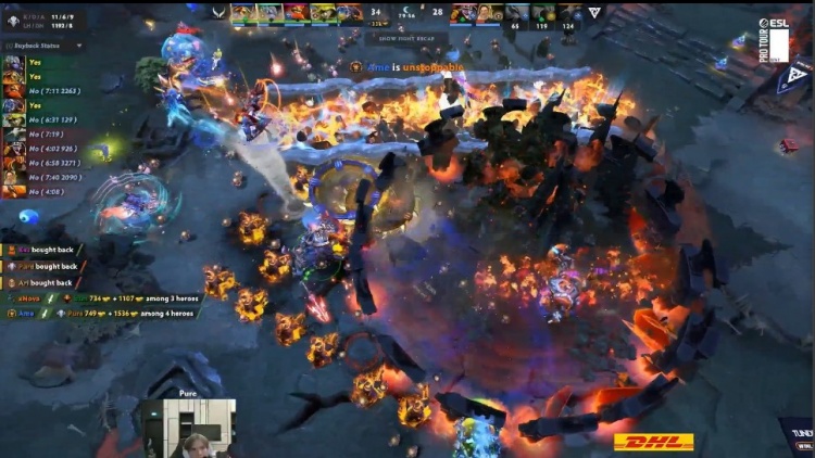 【蜗牛电竞】🎮80分钟大战!哥哥小骷髅出山爆杀终结比赛 XG战平Tundra