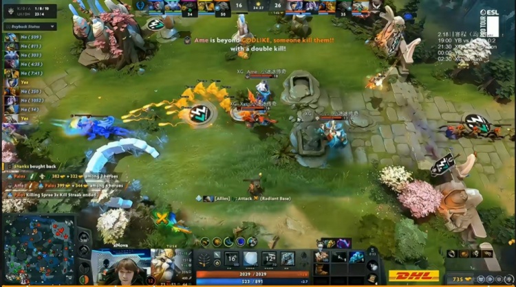 【蜗牛电竞】🎮很轻松!Fy百戏大王有盒能救 Ame露娜收割超神 XG 1-0 XctN