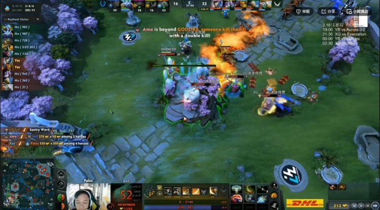 【蜗牛电竞】🎮很轻松!Fy百戏大王有盒能救 Ame露娜收割超神 XG 1-0 XctN