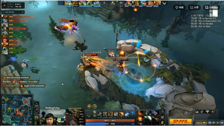 【蜗牛电竞】🎮当人机打呢？NTS兽王对位单杀 XG仅27分钟拿下34击杀横扫XctN