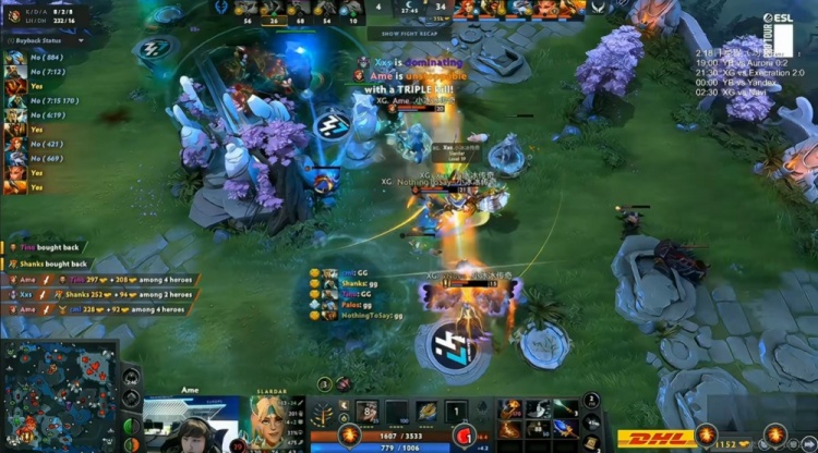 【蜗牛电竞】🎮当人机打呢？NTS兽王对位单杀 XG仅27分钟拿下34击杀横扫XctN