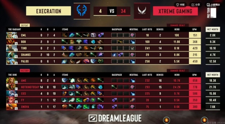 【蜗牛电竞】🎮当人机打呢？NTS兽王对位单杀 XG仅27分钟拿下34击杀横扫XctN