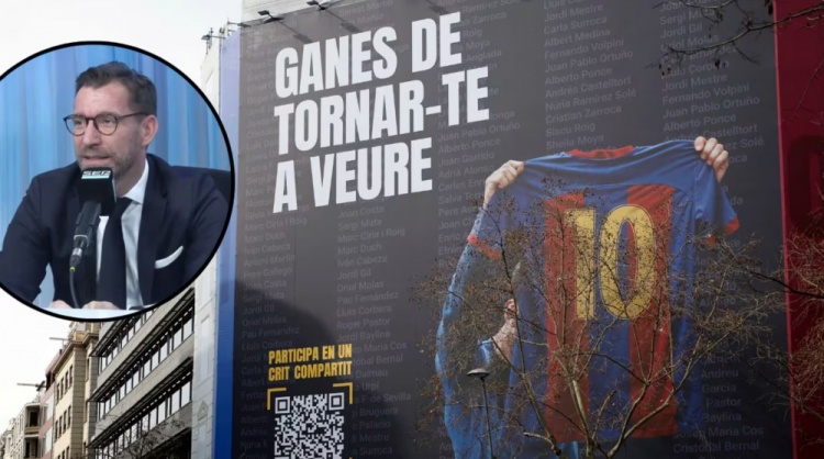 巴萨主席候选人：梅西之前被赶走，他想治愈和俱乐部间的情感创伤