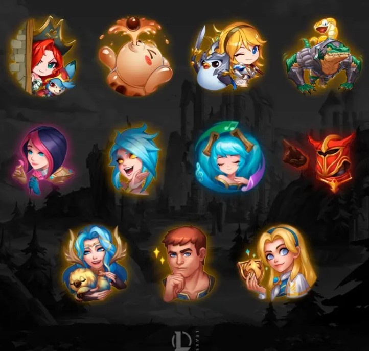 测试服新头像、表情、边框、旗帜:德玛西亚新系列