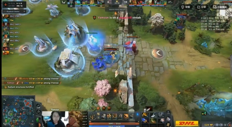 【QY球友会】🎮这BP何意味？Ame风行者被毒狗完克 Yamsun兽王带队 XG 0-1 GL