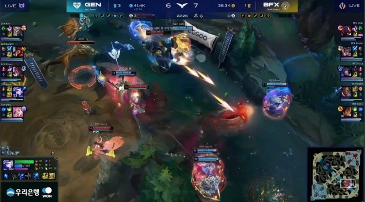 🎮运营差距大！Diable再遭针对 Kiin&Canyon联手收割 GEN拿赛点