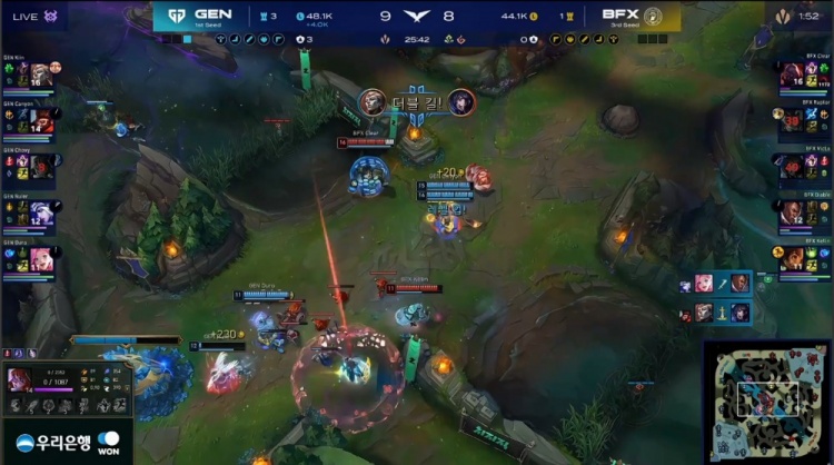 🎮运营差距大！Diable再遭针对 Kiin&Canyon联手收割 GEN拿赛点