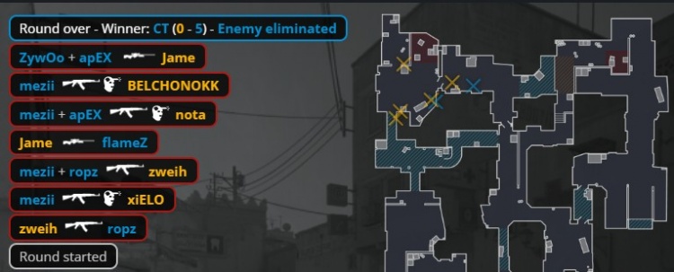 🎮完全打不了！B区之王mezii连轰13杀 小蜜蜂图二暴打PV拿赛点