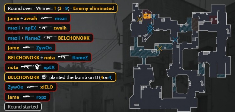 🎮完全打不了！B区之王mezii连轰13杀 小蜜蜂图二暴打PV拿赛点