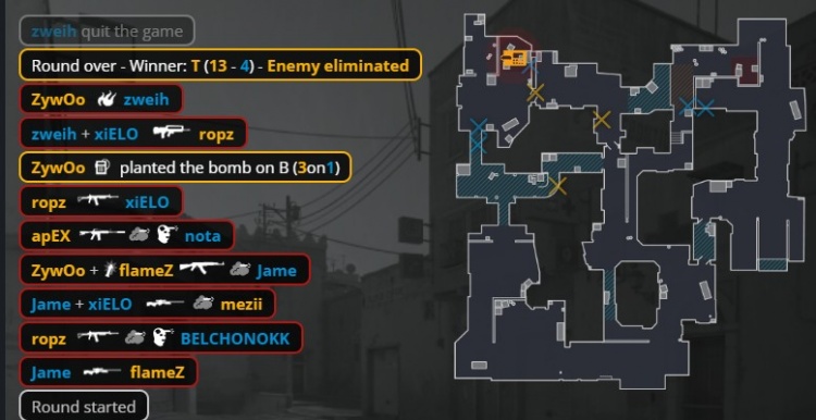 🎮完全打不了！B区之王mezii连轰13杀 小蜜蜂图二暴打PV拿赛点