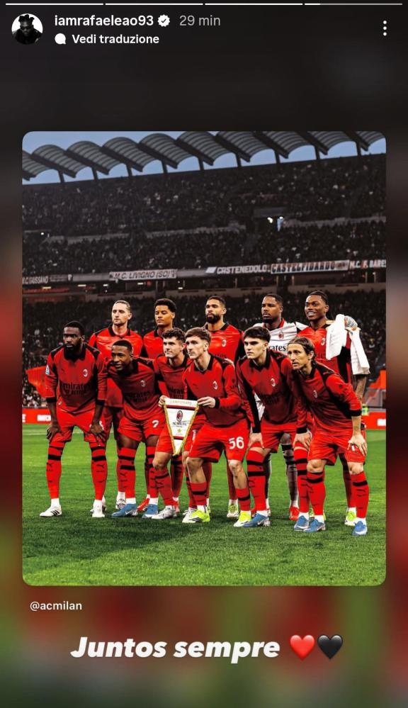 【体育世界】莱奥晒照对比此前美队进球被吹、帕尔马争议进球，表达对判罚不满(图3)