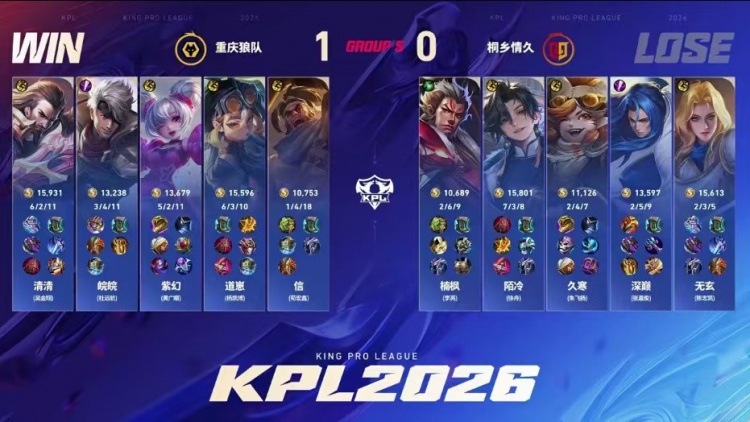 🎮归来依旧巅峰，势如破竹零封斩获胜利!狼队 3-0 桐乡情久