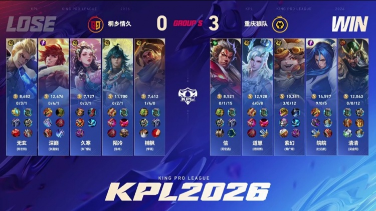 🎮归来依旧巅峰，势如破竹零封斩获胜利!狼队 3-0 桐乡情久