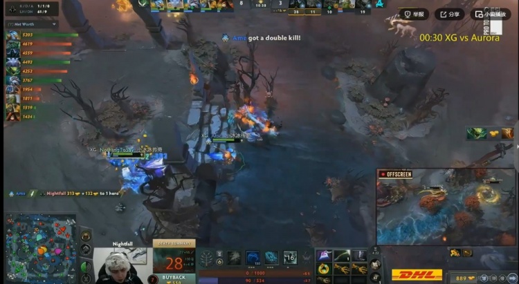 🎮选女王疑问手?Xxs大鱼人中期隐身 lorenof毒龙无解 XG输首局