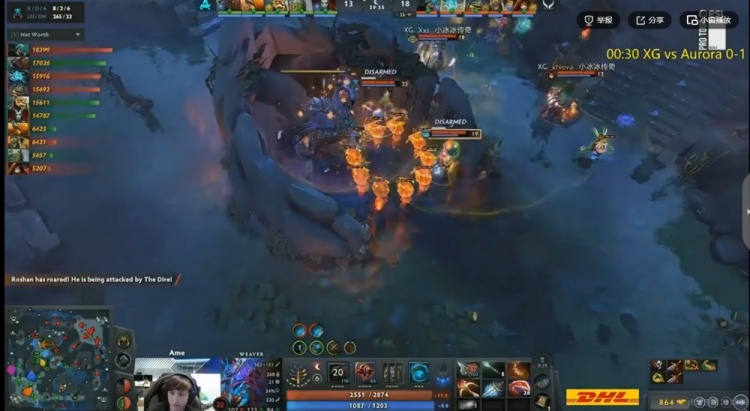 🎮阵容碾压!Xxs朗戈团战端数值压制 四打五也能赢团XG扳平比分