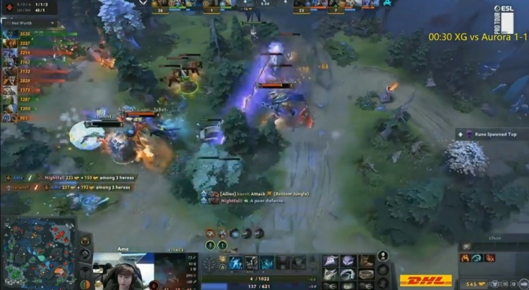 🎮全图可飞!NTS修补匠团战激光无情收割 XG击败Aurora晋级在望