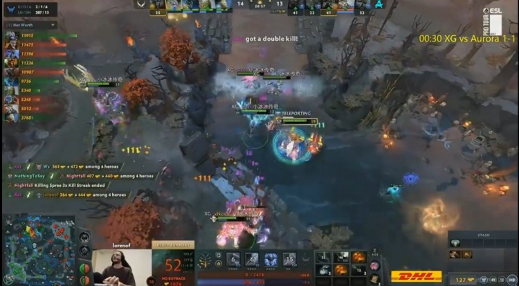🎮全图可飞!NTS修补匠团战激光无情收割 XG击败Aurora晋级在望