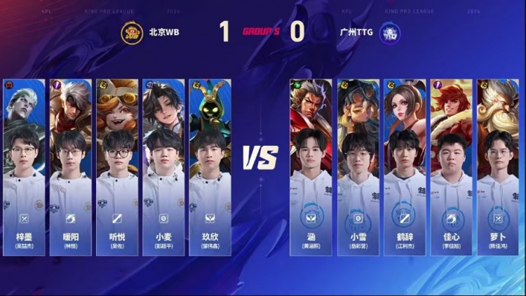 🎮战斗之夜!WB拉满五局拿下TTG!TTG确定S/A卡位赛 WB 3-2 TTG