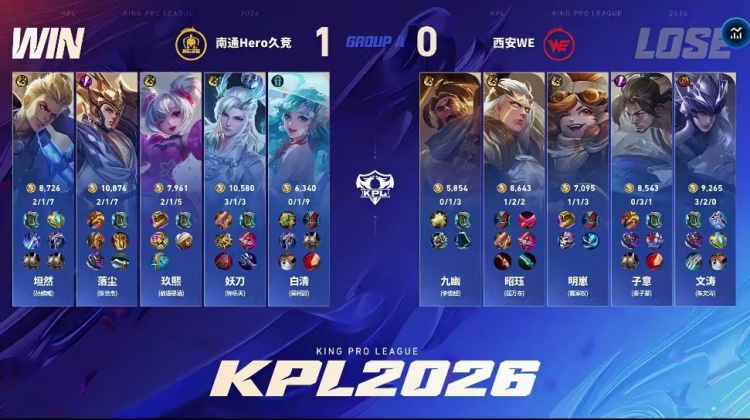 【蜗牛电竞】🎮终结连败 玖熙控制输出流中单帮助Hero战胜WE Hero 3-1 WE