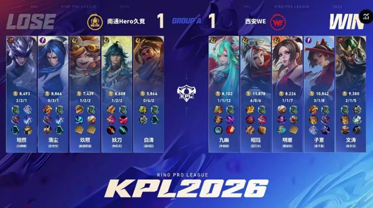 【蜗牛电竞】🎮终结连败 玖熙控制输出流中单帮助Hero战胜WE Hero 3-1 WE