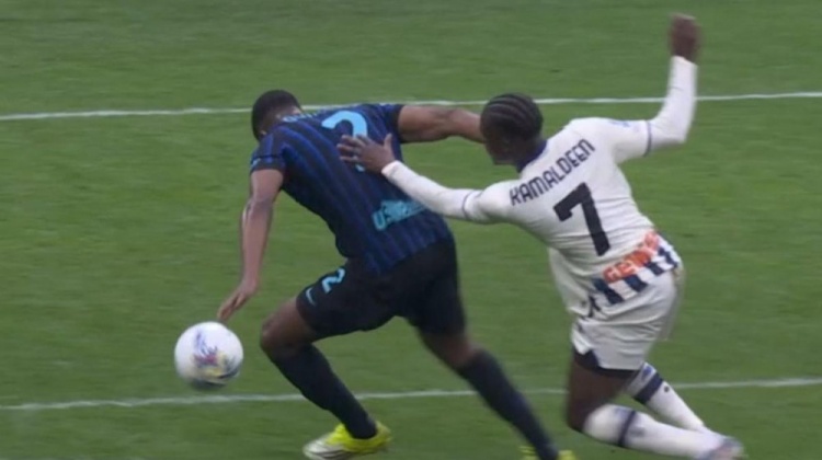 都体：国米的愤怒由来已久，米兰德比就认为里奇有手球但没判点球