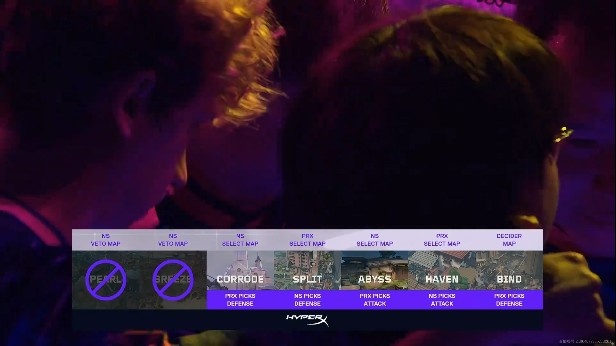 🎮防守追分!NS防守发力完成追分翻盘先拿图一!NS 1-0 PRX