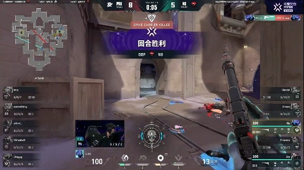 🎮防守追分!NS防守发力完成追分翻盘先拿图一!NS 1-0 PRX